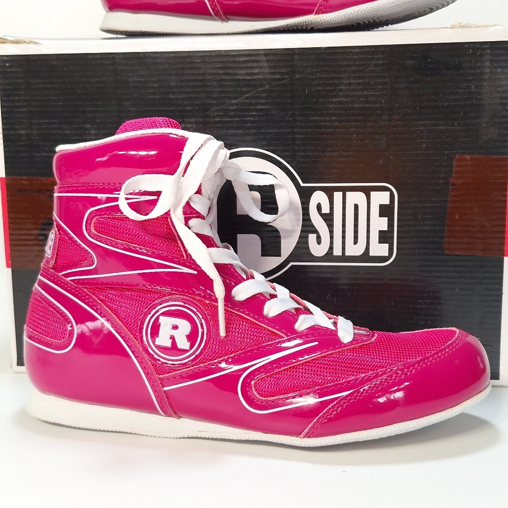 Ringside Wrestling Boxing Unisex Shoes Bright Pink Size 5 US Mens EUR 38